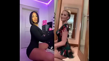 Tiktok challenge white girs vs black girls
