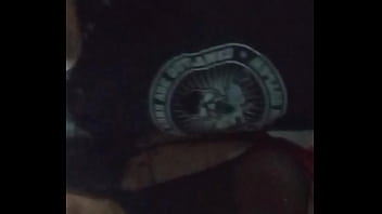 Bouncing big tits in public