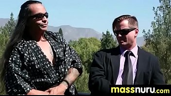 Sexy girl nuru massage and fuck 11