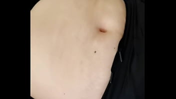 I love exploring a milf girl's navel