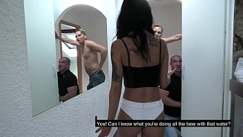 Freya dee and gets dp with gapes and deepthroat dry