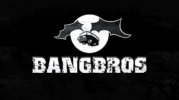 Blonde slut swallows an interracial load