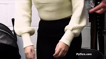 Fucking herself with the dildo she just stole Fucking herself with the dildo she just stole
