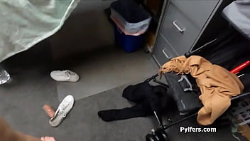 Fucking herself with the dildo she just stole Fucking herself with the dildo she just stole