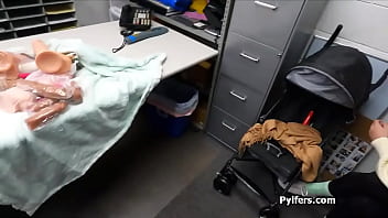 Fucking Herself With The Dildo She Just Stole thumbnail