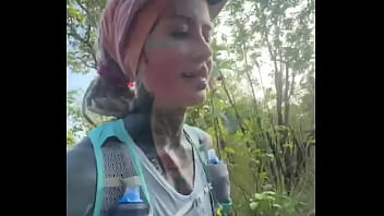 Trailrun fun while 25 km race with 1100 high meters in the mountains of chiang mai