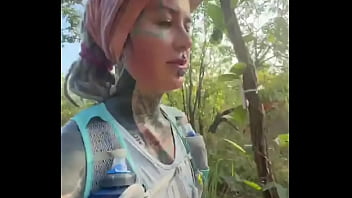 Trailrun fun while 25 km race with 1100 high meters in the mountains of chiang mai