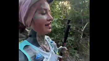 Trailrun fun while 25 km race with 1100 high meters in the mountains of chiang mai