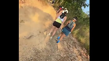 Trailrun fun while 25 km race with 1100 high meters in the mountains of chiang mai