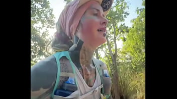 Trailrun fun while 25 km race with 1100 high meters in the mountains of chiang mai