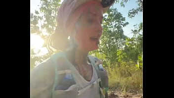 Trailrun fun while 25 km race with 1100 high meters in the mountains of chiang mai