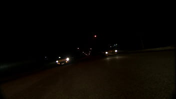 Fucking blonde slut in high heels outdoor