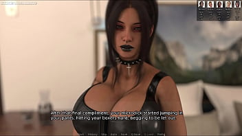 Big Titted Goth Slut In Fishnets And Chains Gets Her Sexy Feet Licked And Fucked Blacked House 08 3d Busty Goth Porn Game thumbnail