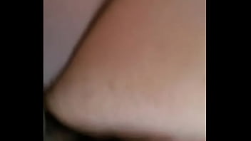 Thick girl with fat ass bouncing on black cock