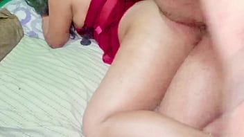 Full video massage to neighbor ends in a good fuck