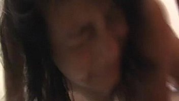 Asian girlfriend gets naughty with her bf in a hotel room