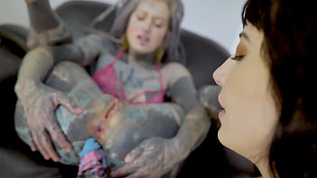 Teen ass stretched wide from anal fuck and orgasm