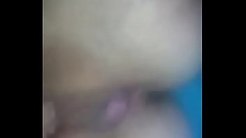 White girl play wit herself