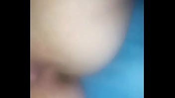 White girl play wit herself