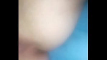 White girl play wit herself