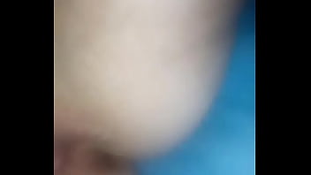 White girl play wit herself