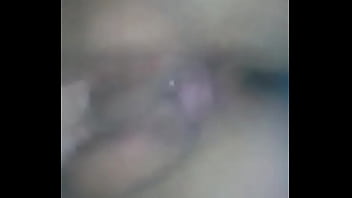 White girl play wit herself