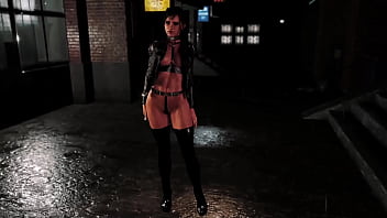 Young prostitute ellie williams lures customers by dancing in the rain Young prostitute ellie williams lures customers by dancing in the rain