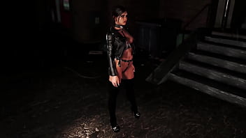 Young prostitute ellie williams lures customers by dancing in the rain Young prostitute ellie williams lures customers by dancing in the rain