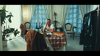 3 naughty fashion models get fucked by the designer