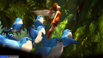 Tinker bell no refúgio das fadas você vai agora para de fazer lambança