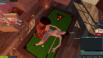 Comendo a safada no meio da festa