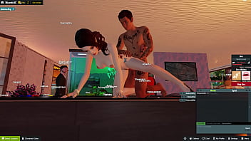 Comendo a safada no meio da festa