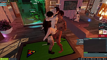 Comendo a safada no meio da festa