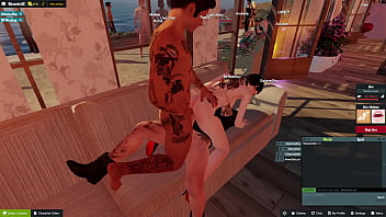 Comendo a safada no meio da festa