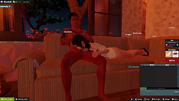 Comendo a safada no meio da festa