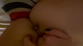 Making selfie masturbate video when he prepare stuff for shooting