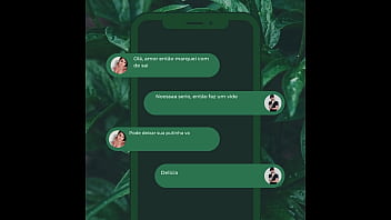 Fiz meu namorado de corninho com um cara da net e ele pediu pra gravar tudo pra ele