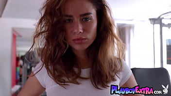 Bombastic european muse reveals her amazing boobs and pussy