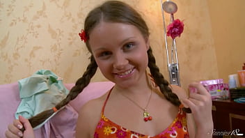 Teen cutie oslya b is using some kinky toys to pleasure her holes