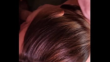 Lovely slut gobbles up stranger's cock with a creampie finish