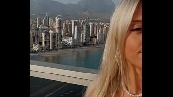 Todays view what’s your plans for the weekend #benidorm #saturday