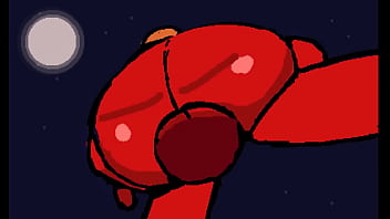 Horny red stickwoman