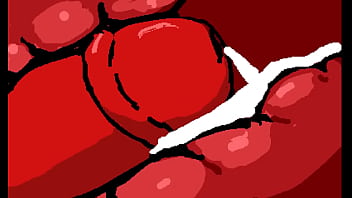 Horny red stickwoman