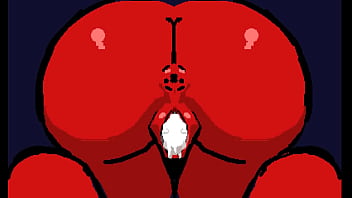 Horny red stickwoman