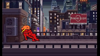 Horny red stickwoman