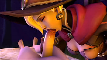 A fitting video for the spooky month of halloween created by cic sfm with the fantastic vocal talents of dorn as the accident prone mercy and kumbomb as the young lady who just wants a little help and gets it d