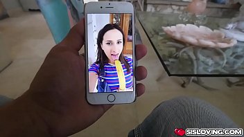 Tony fed ashley adams his phallic fruit down her throat