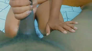 Stepsister gives a great blowjob in pov