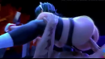 Realistic 3d animation iroha riding