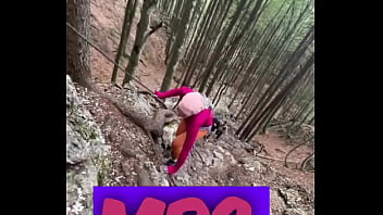 Climbing uphill on trail running is always exhausting carry me ️what’s your trick for getting through the